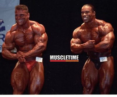 Kevin Levrone at the 1991 Junior Nationals