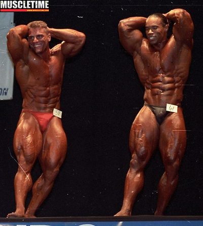 Kevin Levrone at the 1991 Junior Nationals