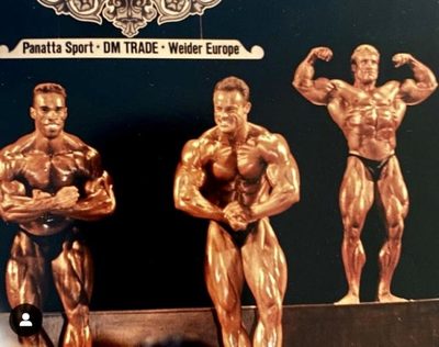Kevin Levrone at the 1992 Grand Prix England