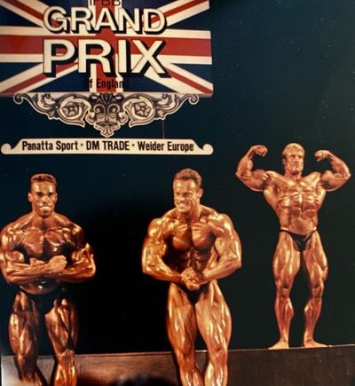 Kevin Levrone at the 1992 Grand Prix England