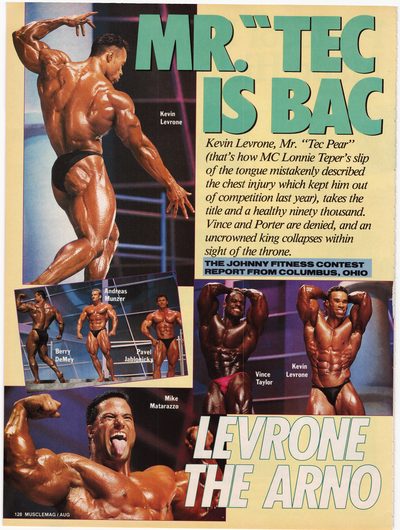 Kevin Levrone at the 1994 Arnold Classic
