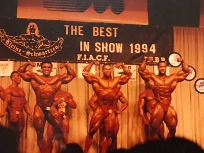 Kevin Levrone at the 1994 Grand Prix Italy