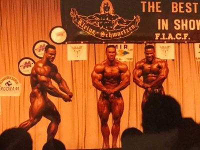 Kevin Levrone at the 1994 Grand Prix Italy