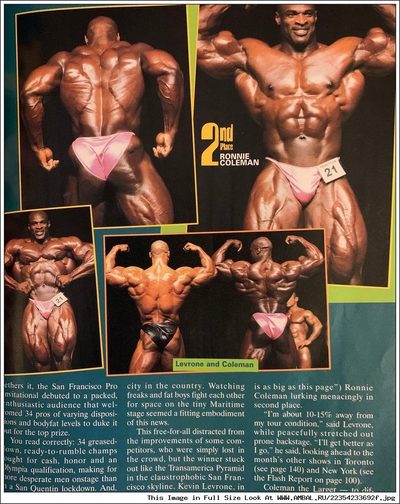 Kevin Levrone at the 1998 San Francisco Pro Invitational