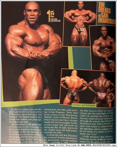Kevin Levrone at the 1998 San Francisco Pro Invitational