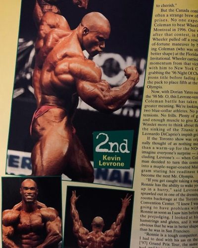 Kevin Levrone at the 1998 Toronto Pro Invitational
