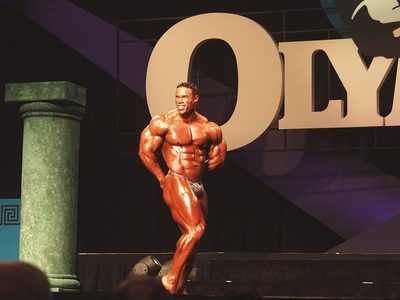 Kevin Levrone at the 2002 Mr. Olympia