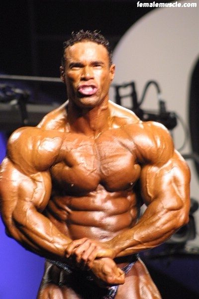 Kevin Levrone at the 2002 Mr. Olympia