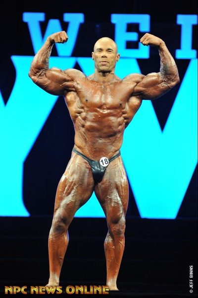 Kevin Levrone at the 2016 Mr. Olympia