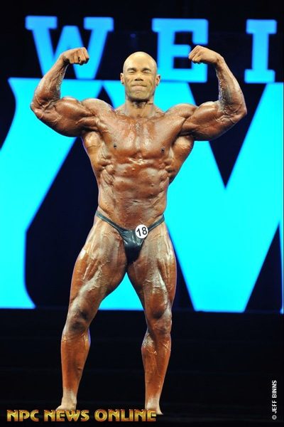 Kevin Levrone at the 2016 Mr. Olympia