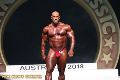 Kevin Levrone at the 2018 Arnold Classic Australia