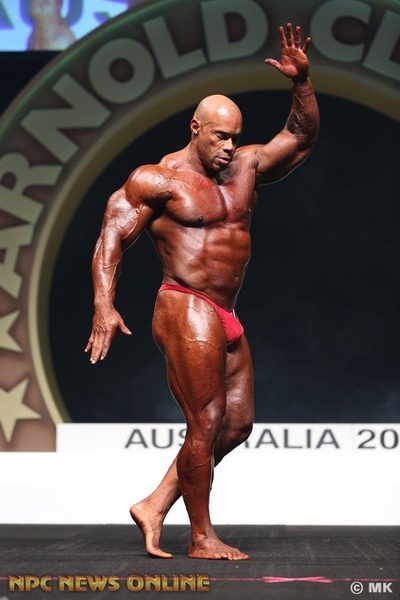 Kevin Levrone at the 2018 Arnold Classic Australia