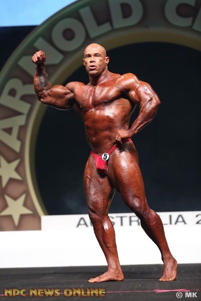 Kevin Levrone at the 2018 Arnold Classic Australia
