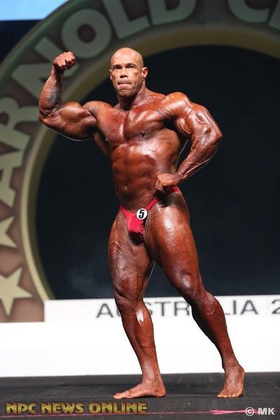 Kevin Levrone at the 2018 Arnold Classic Australia