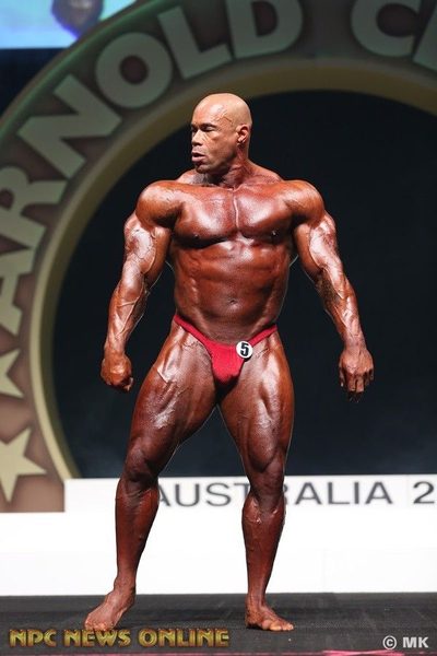 Kevin Levrone at the 2018 Arnold Classic Australia