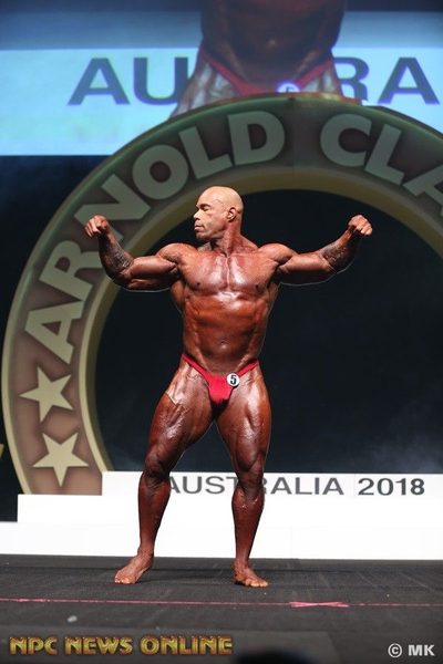 Kevin Levrone at the 2018 Arnold Classic Australia