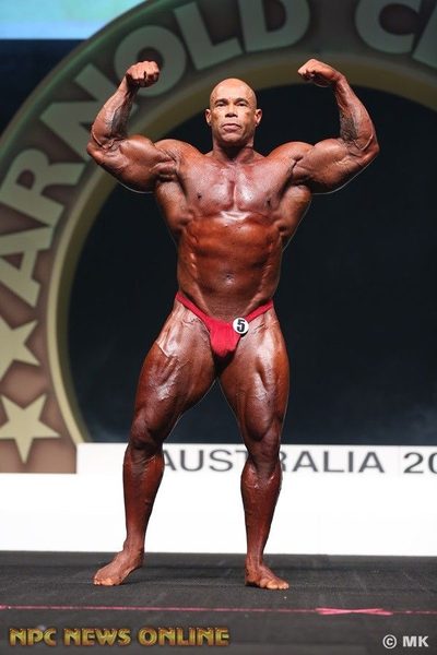 Kevin Levrone at the 2018 Arnold Classic Australia