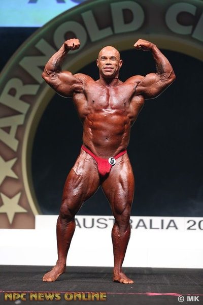 Kevin Levrone at the 2018 Arnold Classic Australia
