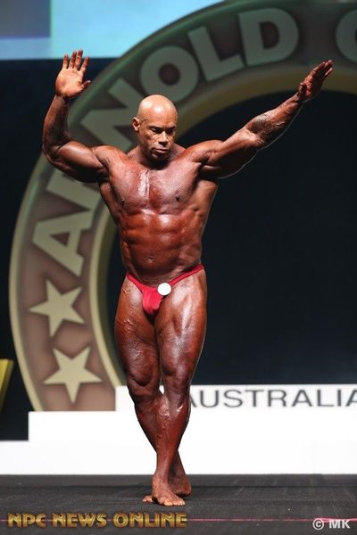 Kevin Levrone at the 2018 Arnold Classic Australia