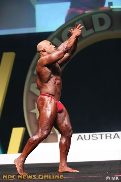 Kevin Levrone at the 2018 Arnold Classic Australia