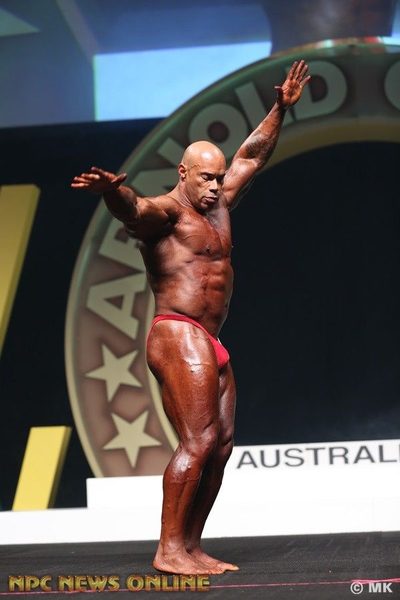 Kevin Levrone at the 2018 Arnold Classic Australia