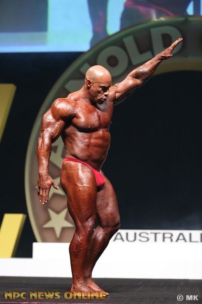 Kevin Levrone at the 2018 Arnold Classic Australia