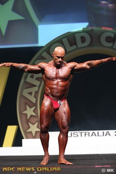 Kevin Levrone at the 2018 Arnold Classic Australia