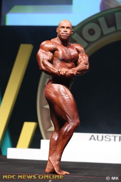Kevin Levrone at the 2018 Arnold Classic Australia