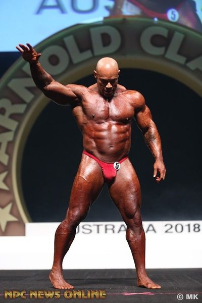Kevin Levrone at the 2018 Arnold Classic Australia