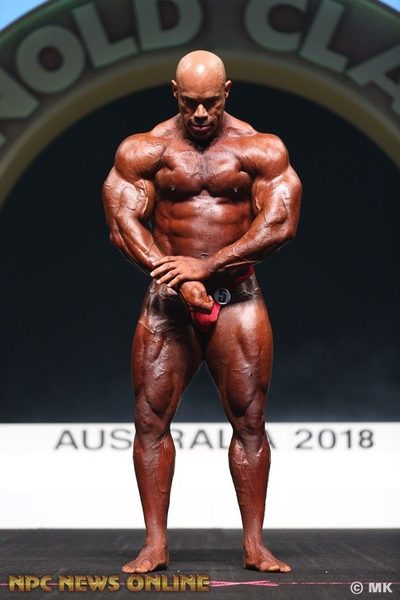 Kevin Levrone at the 2018 Arnold Classic Australia