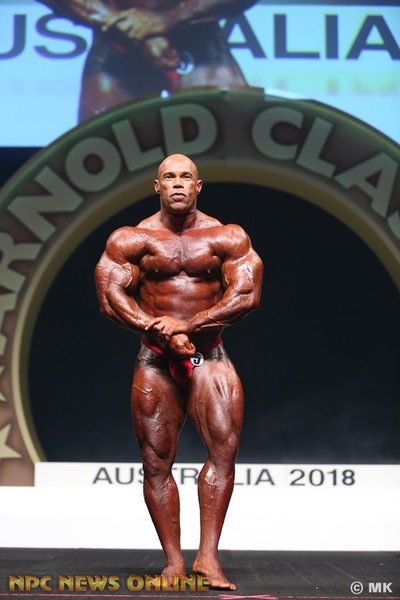 Kevin Levrone at the 2018 Arnold Classic Australia