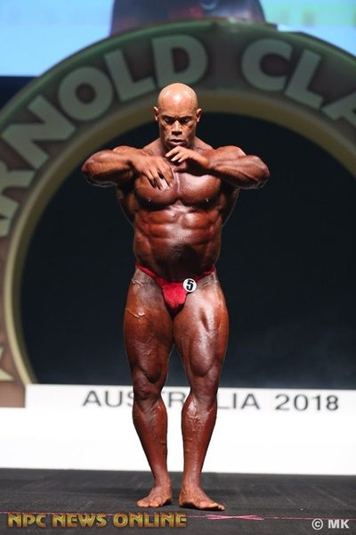 Kevin Levrone at the 2018 Arnold Classic Australia
