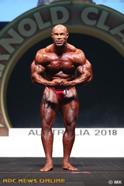 Kevin Levrone at the 2018 Arnold Classic Australia
