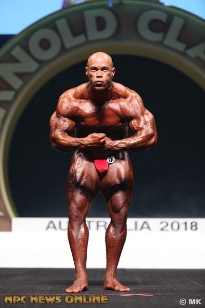 Kevin Levrone at the 2018 Arnold Classic Australia