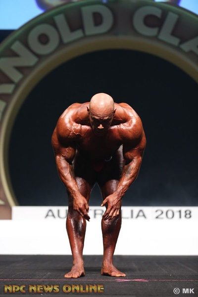 Kevin Levrone at the 2018 Arnold Classic Australia