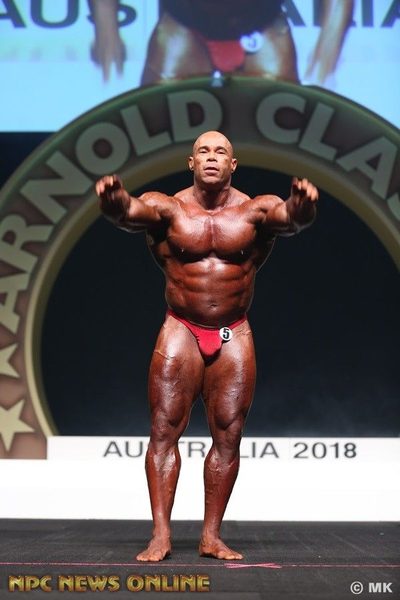 Kevin Levrone at the 2018 Arnold Classic Australia