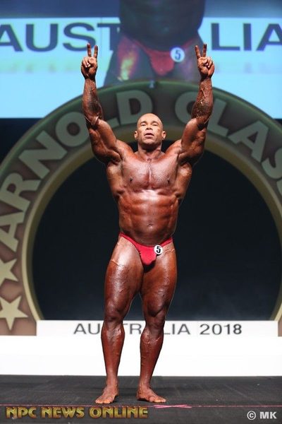 Kevin Levrone at the 2018 Arnold Classic Australia