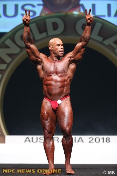 Kevin Levrone at the 2018 Arnold Classic Australia