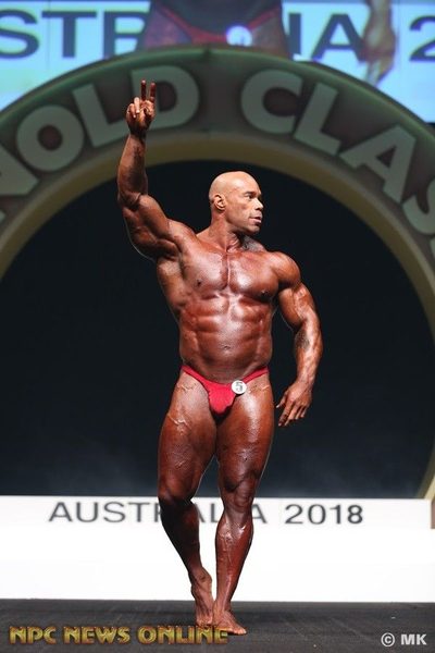Kevin Levrone at the 2018 Arnold Classic Australia