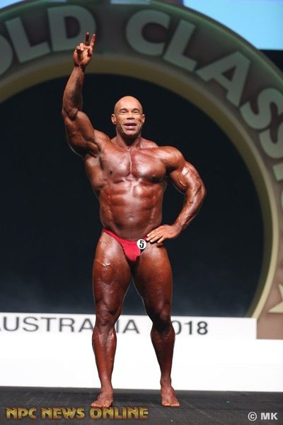Kevin Levrone at the 2018 Arnold Classic Australia
