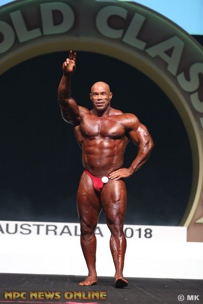 Kevin Levrone at the 2018 Arnold Classic Australia