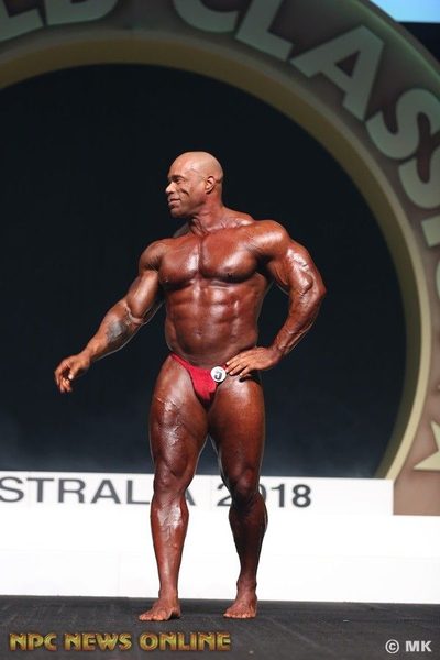 Kevin Levrone at the 2018 Arnold Classic Australia