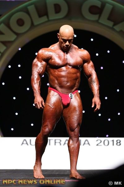 Kevin Levrone at the 2018 Arnold Classic Australia