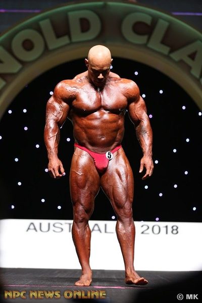 Kevin Levrone at the 2018 Arnold Classic Australia