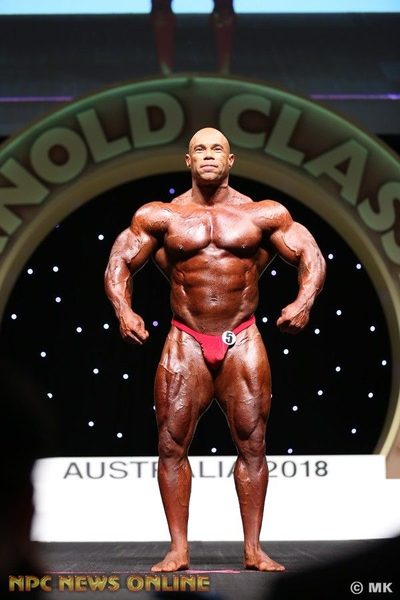 Kevin Levrone at the 2018 Arnold Classic Australia
