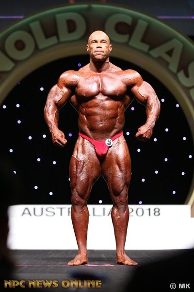 Kevin Levrone at the 2018 Arnold Classic Australia