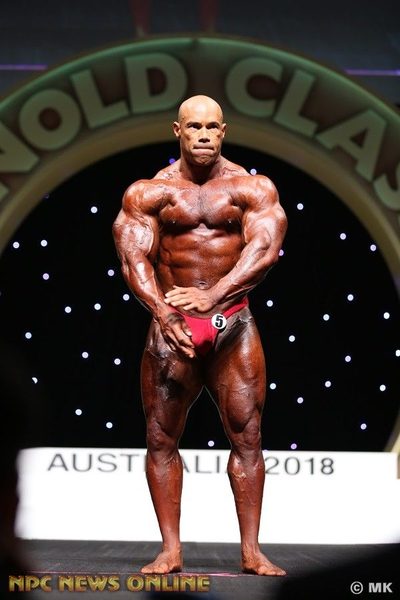 Kevin Levrone at the 2018 Arnold Classic Australia