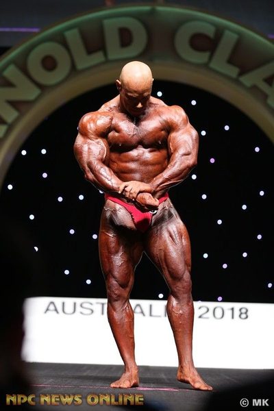 Kevin Levrone at the 2018 Arnold Classic Australia
