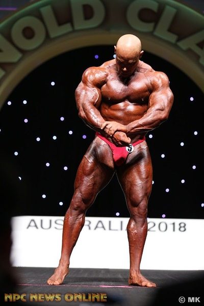 Kevin Levrone at the 2018 Arnold Classic Australia
