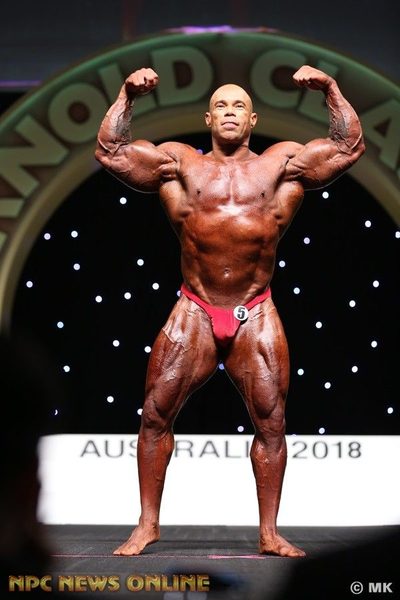 Kevin Levrone at the 2018 Arnold Classic Australia